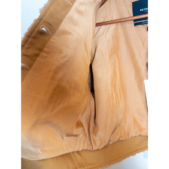 Retrofete NWT Brie Brown Teddy Jacket XL - Picture 7 of 14